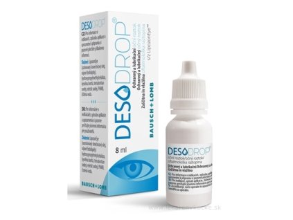 DESODROP ochranný a lubrikačný očný roztok 8 ml