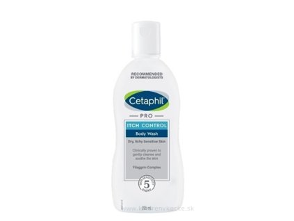 Cetaphil PRO Itch Control emulsia na umývanie 295 ml – čistí a upokojuje atopickú, suchú a citlivú pokožku