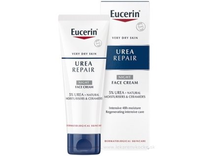 EUCERIN UreaRepair nočný krém 50 ml