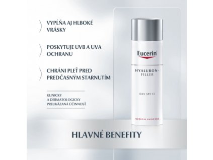 Eucerin HYALURON-FILLER Denný krém Anti-Age 50 ml