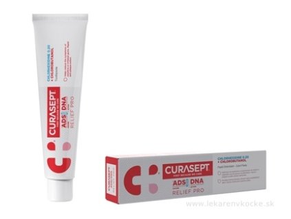 Curasept ADS DNA Perio Pro želová zubná pasta 75 ml – s chlorhexidínom 0,12 %, kyselinou hyalurónovou a ADS systémom