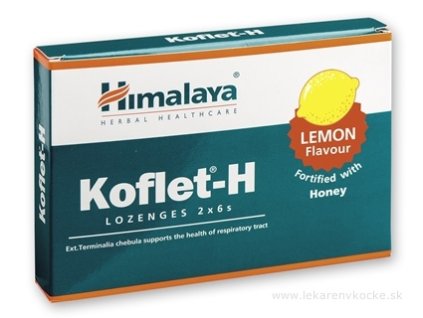 Himalaya Koflet-H Lemon 12 ks