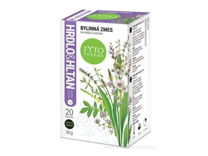 FYTO Bylinná zmes NA HRDLO A HLTAN 20x1,5 g