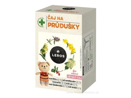 LEROS DETSKÝ ČAJ NA PRIEDUŠKY 20x1,5 g