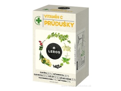 LEROS VITAMÍN C PRIEDUŠKY 20x1,5 g