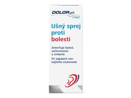 DOLORgit med Ušný sprej proti bolesti 20 ml