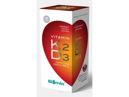 Biomin VITAMIN K2 + D3 PROTECT 30 ks