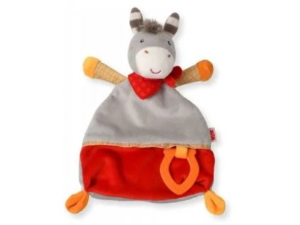 Nuk Happy farm Dečka-maznáčik+hryzadlo Oslík