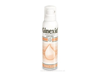 GINEXID gynekologická čistiaca pena 150 ml