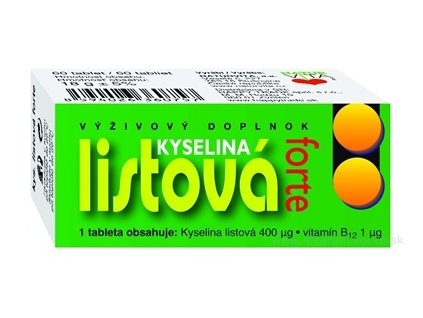 NATURVITA KYSELINA LISTOVÁ FORTE 60 ks