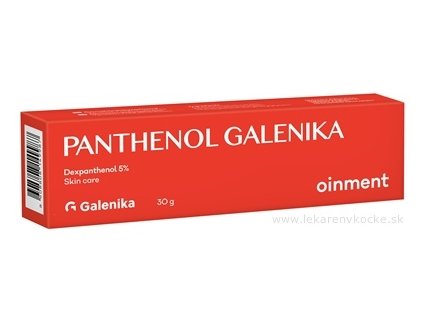 Panthenol Galenika Oinment Dexpanthenol 5% masť 30 g