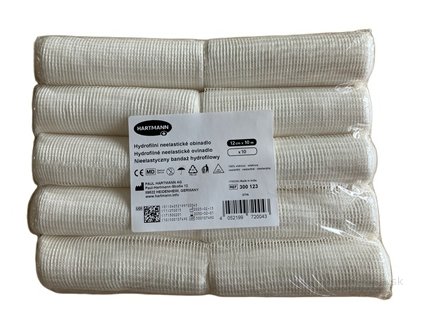 Ovínadlo hydrofilné neelastické pletené, nesterilné (12 cm x 10 m) 1x10 ks