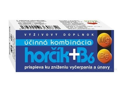 NATURVITA HORČÍK + B6 60 ks