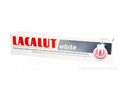 LACALUT WHITE zubná pasta 75 ml