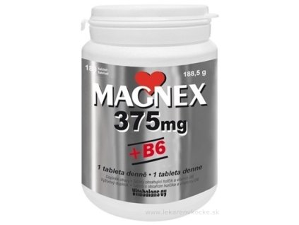 Vitabalans MAGNEX 375 mg + B6 180 ks