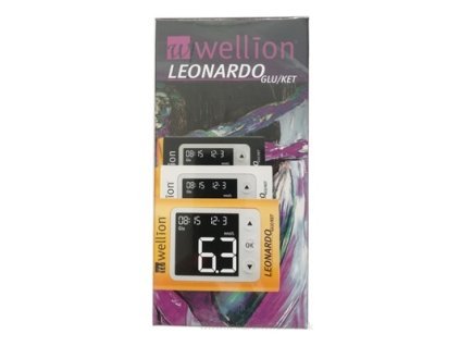 Wellion LEONARDO GLU/KET PLUS Glukomer 1 set
