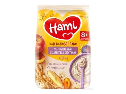 Hami mliečna kaša so 7 obilninami na dobré ráno 210 g