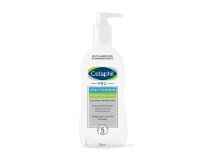 Cetaphil PRO Itch Control telové mlieko 295 ml – na atopickú, suchú a svrbiacu pokožku