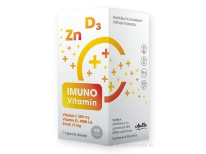 IMUNO Vitamín - Apateka 60 ks