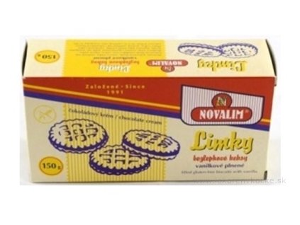 LIMKY DIÉTNE KEKSY VANILKOVÉ 150 g