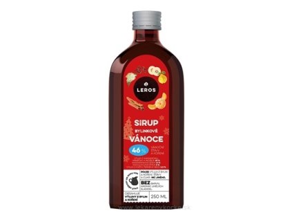 LEROS Sirup Bylinkové Vianoce 250 ml