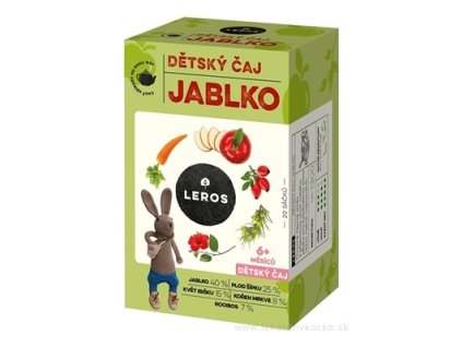 LEROS DETSKÝ ČAJ JABLKO 20x2 g