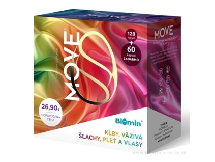 Biomin MOVE cps 120+60 ks zadarmo (180 ks)
