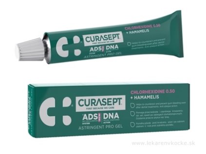 CURASEPT ADS DNA ASTRINGENT PRO gél s chlórhexidínom 0,50% + Hamamelis virginiana 30 ml