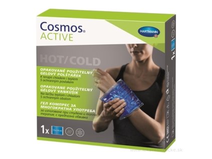 Cosmos ACTIVE Opakovane použiteľný gélový vankúšik hot/cold (13x14 cm) 1x1 ks