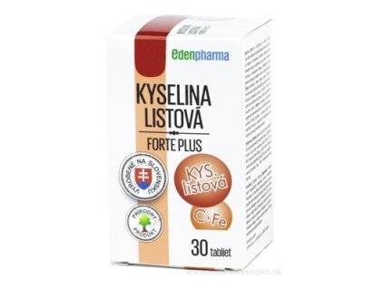 EDENPharma KYSELINA LISTOVÁ forte plus 30 ks