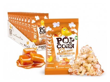 MIXIT BIO popcorn - Slaný karamel do vačku 13g