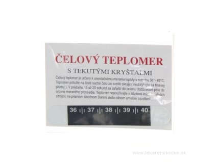 TEPLOMER čelový 1 ks