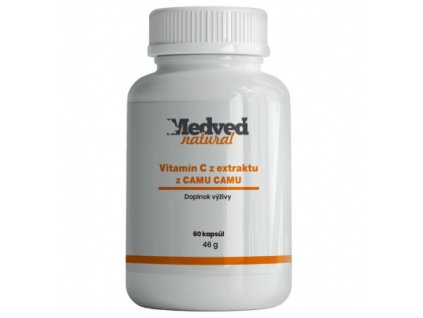 Medveď natural Vitamín C z extraktu z Camu Camu 60 kapsúl