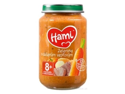 Hami príkrm Zelenina s duseným bravčovým 200 g