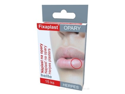FIXAplast HERPES náplasť na opary 15 ks