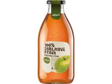 zdravo 100% JABLKOVÁ ŠŤAVA 1x0,75 l