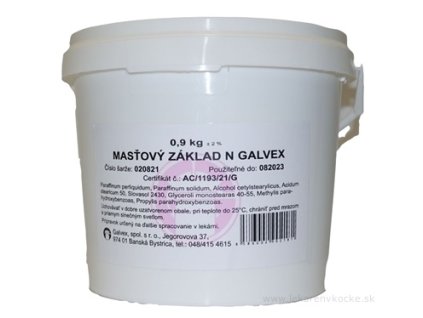 MASŤOVÝ ZÁKLAD N - GALVEX 900 g