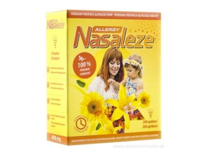 Nasaleze ALLERGY 800 mg nosový práškový sprej, 1x200 dávok