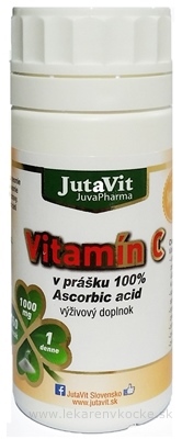 JuvaPharma Kft. JutaVit Vitamin C (100% Ascorbic acid) 160 g