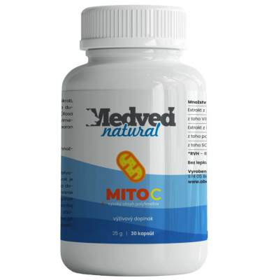 Weltfit Medvěd natural Mito C 30 kapslí
