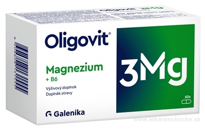 Oligovit 3Mg Magnezium+B6 tob.60 Galenika