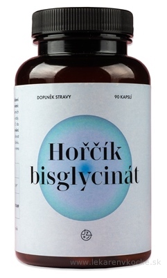 Jíme zdravě Hořčík bisglycinát 90 kapslí