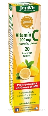 JuvaPharma Kft. JutaVit Vitamin C 1000 mg 20 ks