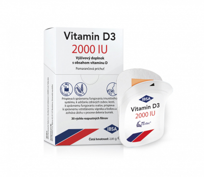 IBSA Vitamin D3 2000 IU 30 ks