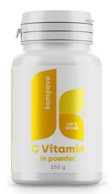 KOMPAVA spol. s r. o. kompava CÉ Vitamin v prášku 250 g