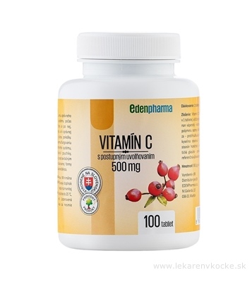 EDENPharma, s.r.o. EDENPharma VITAMIN C 500 mg 100 ks