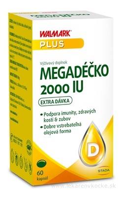 WALMARK Megadéčko 2000 IU 60 ks