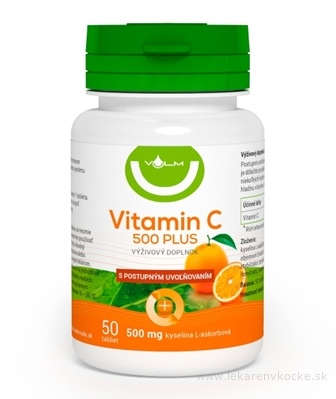 VULM s.r.o. VULM Vitamin C 500 PLUS 50 ks