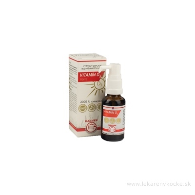 GALVEX spol. s.r.o. GALVEX VITAMIN D3 forte 30 ml