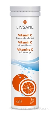 Sanotact GmbH LIVSANE Vitamin C 20 ks